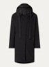The Cool gewatteerde parka met capuchon - Zwart
