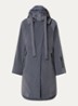 The Cool gewatteerde parka met capuchon - Staalblauw