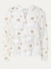 Alanza blouse met borduring - Wit