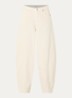 Daley high waist balloon fit jeans met gekleurde wassing - Creme