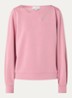 Evelyn sweater met cut-out detail - Zalmroze