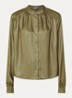 Liv blouse met plooidetail - Groen