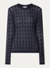 Mason top van kant - Donkerblauw
