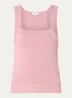 Zena top met stretch - Oudroze
