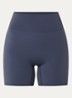 High waist skinny fit trainingslegging - Blauw