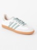 Samba OG sneaker van leer met suède details  - Lindegroen