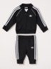 Set van trackvest met trackpants 2-delig - Zwart