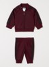 Set van trackvest met trackpants 2-delig - Bordeauxrood