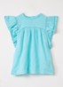 Ylenia jurk met lurex - Turquoise