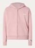 Sweatvest met logo - Roze