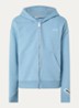 Sweatvest met logo - Lichtblauw