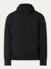 Javi softshell jack met capuchon en ritszakken - Zwart