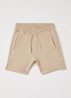 Loose fit korte joggingbroek - Beige