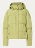 Maya puffer jack met steekzakken - Felgroen