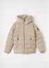 Robin puffer jack met capuchon - Beige