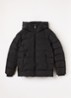 Robin puffer jack met ritszakken - Zwart