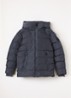 Robin puffer jack met ritszakken - Donkerblauw