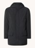 Snow gewatteerde parka met capuchon - Donkergrijs