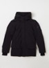 Snow gewatteerde parka met capuchon  - Zwart