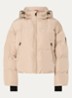 Sun Peaks ski-jas met afneembare capuchon en ritszakken - Beige