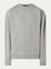 Sweater met logo- en backprint - Lichtgrijs