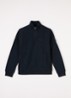 Sweater met opstaande kraag - Donkerblauw