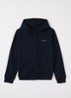 Sweatvest met logo - Donkerblauw