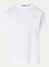 T-shirt met borduring - Wit