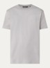 T-shirt met logo- en backprint - Grijs