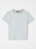 T-shirt met logo - Lichtgrijs