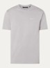 T-shirt van  katoen met logo - Donkergrijs