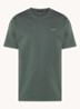 T-shirt van  katoen met logo - Groen