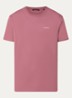 T-shirt van  katoen met logo - Bordeauxrood