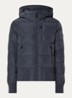 Taos gewatteerd jack met capuchon en ritszakken - Donkerblauw