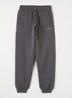 Tapered fit joggingbroek met logo - Taupe