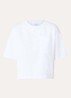 Ashley T-shirt met borstzak - Wit
