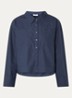 Loes blouse met borstzakken - Donkerblauw