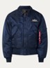 CWU-45 bomberjack met logoborduring - Donkerblauw
