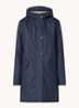 Janice regenjas met teddy voering  - Donkerblauw