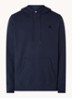 Sanford hoodie met logoborduring - Donkerblauw
