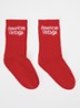 Clypsun sokken in katoenblend met logo - Rood