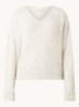 East fijngebreide pullover in alpaca wolblend - Beige