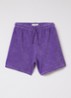 Fluxow loose fit korte broek van badstof - Paars