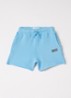 Izubird straight fit korte joggingbroek met logo - Blauw