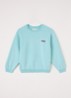 Izubird sweater met logo - Lichtblauw