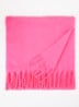 Zinaco sjaal in wolblend 180 x 50 cm - Fuchsia