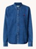Blouse met logo - Indigo