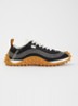 Mirage sneaker met schapenleren details - Zwart