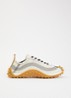 Mirage sneaker met schapenleren details - Ivoor