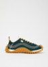 Mirage sneaker met schapenleren details - Groen